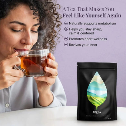 PiPi Tea – Natu﻿rally Packed With Antioxidants To Help Restore Health Inside and Out